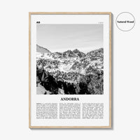 Andorra Print Black and White, Andorra Wall Art, Andorra Poster, Andorra Photo, Andorra Wall Decor, d'Andorra, Andorra la Vella, Europe