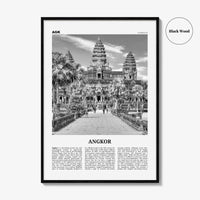 Angkor Print Black and White, Angkor Wall Art, Angkor Poster, Angkor Photo, Angkor Wall Décor, Cambodia, Yasodharapura, Khmer