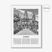 Angkor Print Black and White, Angkor Wall Art, Angkor Poster, Angkor Photo, Angkor Wall Décor, Cambodia, Yasodharapura, Khmer