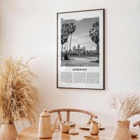 Angkor Wat Print Black and White, Angkor Wat Wall Art, Angkor Wat Poster, Angkor Wat Photo, Angkor Wat Wall Décor, Cambodia