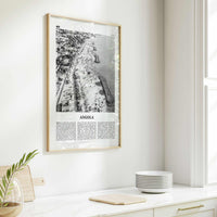 Angola Print Black and White, Angola Wall Art, Angola Poster, Angola Photo, Angola Wall Decor, Country Art Print, Luanda, Africa
