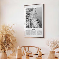 Angola Print Black and White, Angola Wall Art, Angola Poster, Angola Photo, Angola Wall Decor, Country Art Print, Luanda, Africa