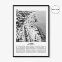 Angola Print Black and White, Angola Wall Art, Angola Poster, Angola Photo, Angola Wall Decor, Country Art Print, Luanda, Africa