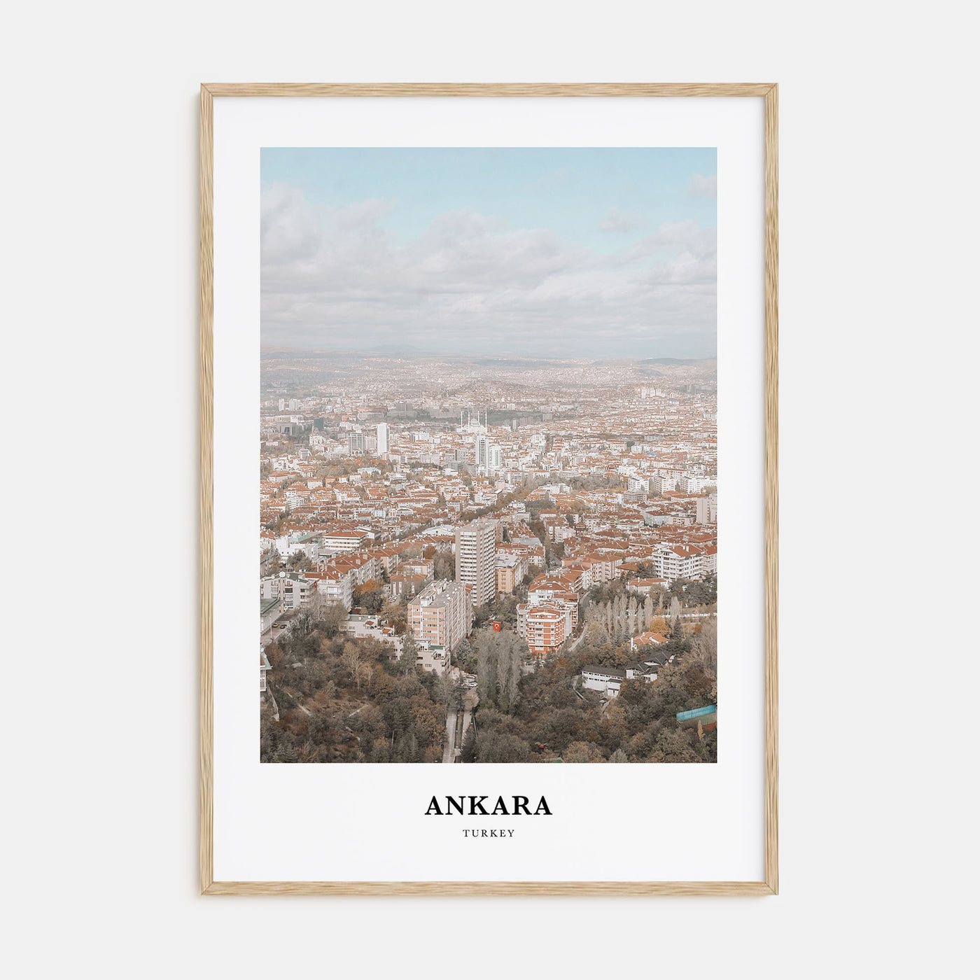 Ankara Portrait Color Poster