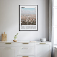 Ankara Travel Color Poster