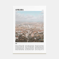 Ankara Travel Color Poster
