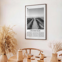Anna Maria Island Print Black and White, Anna Maria Island Wall Art, Anna Maria Island Poster, Anna Maria Island Photo, Florida, USA