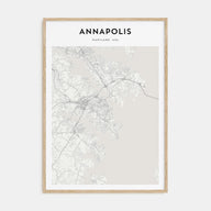 Annapolis Map Portrait Poster