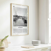 Annapolis Print Black and White No 1, Annapolis Wall Art, Annapolis Poster, Annapolis Photo, Annapolis Décor, Maryland, USA, United States