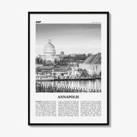 Annapolis Print Black and White No 2, Annapolis Wall Art, Annapolis Poster, Annapolis Photo, Annapolis Décor, Maryland, USA