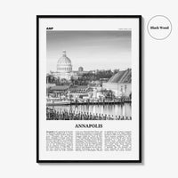 Annapolis Print Black and White No 2, Annapolis Wall Art, Annapolis Poster, Annapolis Photo, Annapolis Décor, Maryland, USA