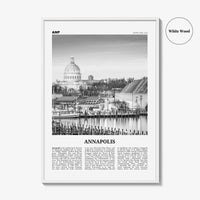 Annapolis Print Black and White No 2, Annapolis Wall Art, Annapolis Poster, Annapolis Photo, Annapolis Décor, Maryland, USA