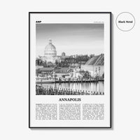 Annapolis Print Black and White No 2, Annapolis Wall Art, Annapolis Poster, Annapolis Photo, Annapolis Décor, Maryland, USA