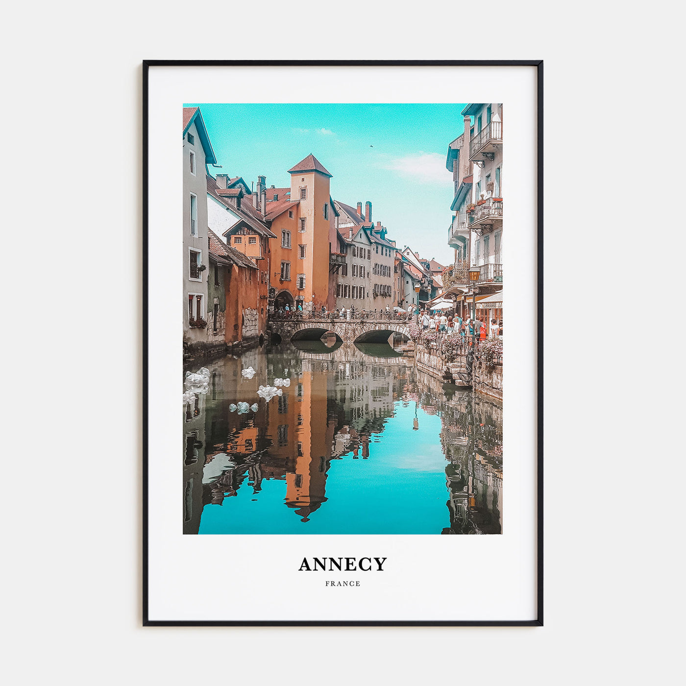 Annecy Portrait Color Poster