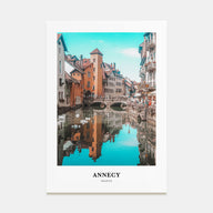 Annecy Portrait Color Poster