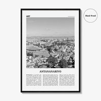 Antananarivo Print Black and White, Antananarivo Wall Art, Antananarivo Poster, Antananarivo Photo, Madagascar, Tana, Tananarive, Africa