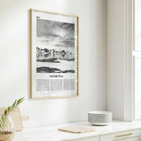 Antarctica Print Black and White, Antarctica Wall Art, Antarctica Poster, Antarctica Photo, Antarctica Wall Décor, Antarctica Map