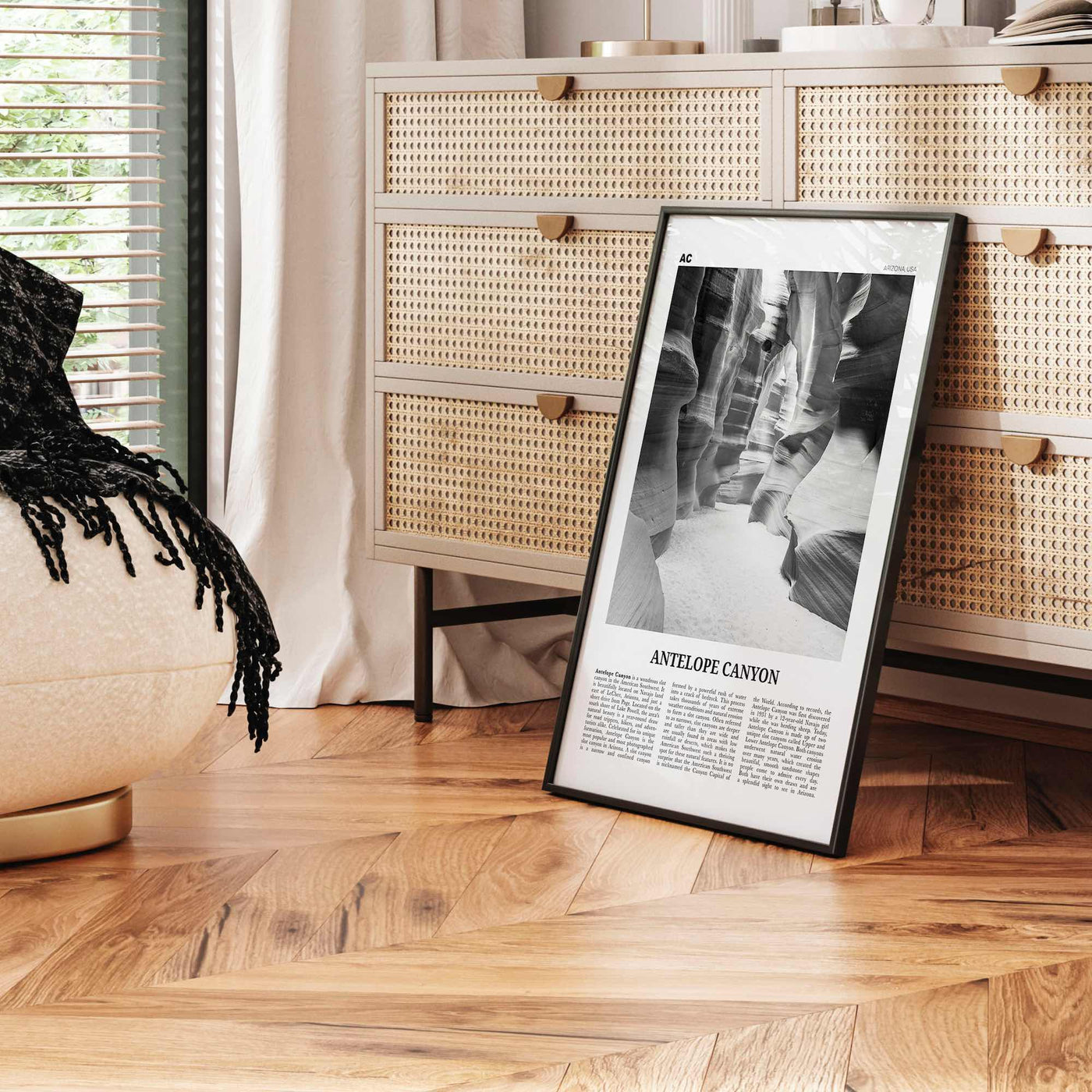 Antelope Canyon Print Black and White, Antelope Canyon Art, Antelope Canyon Poster, Antelope Canyon Photo, Wall Décor, Antelope Canyon Map