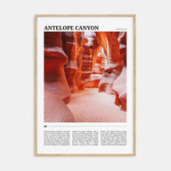 Antelope Canyon Travel Color Poster