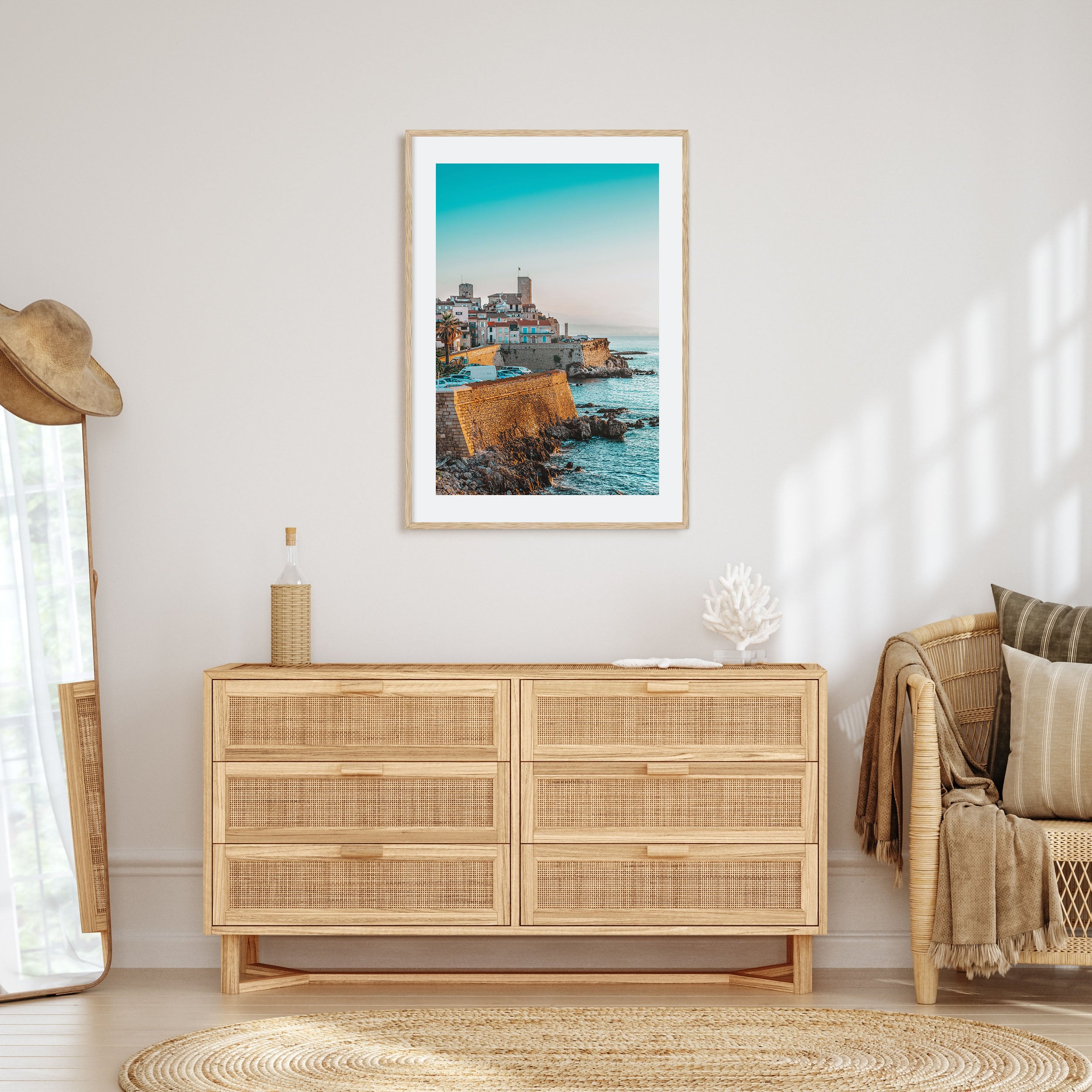Antibes Photo Color Poster