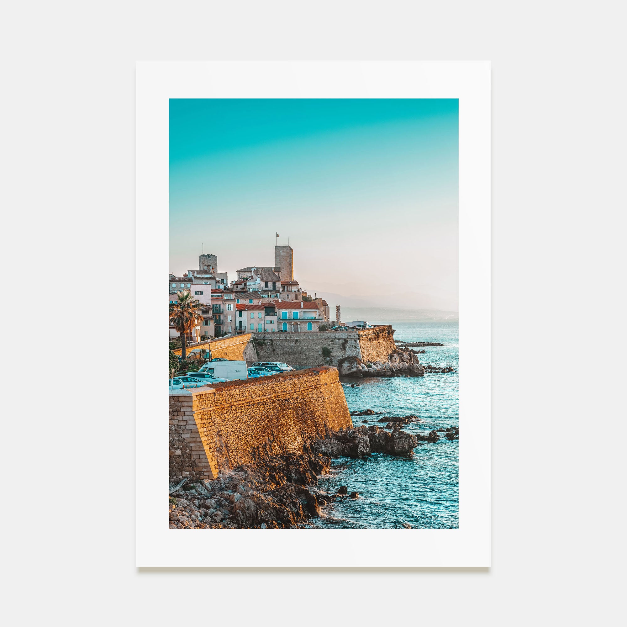 Antibes Photo Color Poster