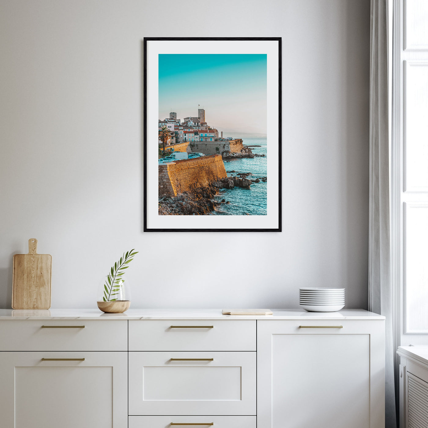 Antibes Photo Color Poster