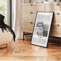 Antibes Print Black and White, Antibes Wall Art, Antibes Poster, Antibes Photo, Antibes Wall Décor, France, Antíbol, Alpes-Côte d'Azur,