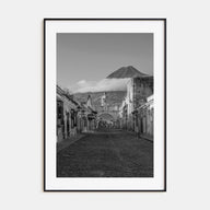 Antigua Guatemala Photo B&W No 1 Poster
