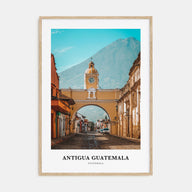 Antigua Guatemala Portrait Color Poster