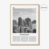 Antofagasta Print Black and White, Antofagasta Wall Art, Antofagasta Poster, Antofagasta Photo, Antofagasta Wall Décor, Antofagasta, Chile