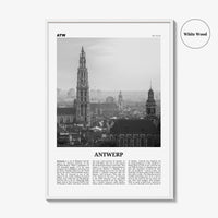 Antwerp Print Black and White, Antwerp Wall Art, Antwerp Poster, Antwerp Photo, Antwerp Wall Décor, Belgium, Antwerpen, Anvers
