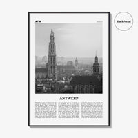 Antwerp Print Black and White, Antwerp Wall Art, Antwerp Poster, Antwerp Photo, Antwerp Wall Décor, Belgium, Antwerpen, Anvers