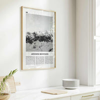 Apennine Mountains Print Black and White, Apennine Wall Art, Apennine Poster, Apennine Photo, Apennine Wall Décor, Apennine Map