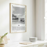 Apia Print Black and White, Apia Wall Art, Apia Poster, Apia Photo, Apia Wall Décor, Apia Map, Samoa