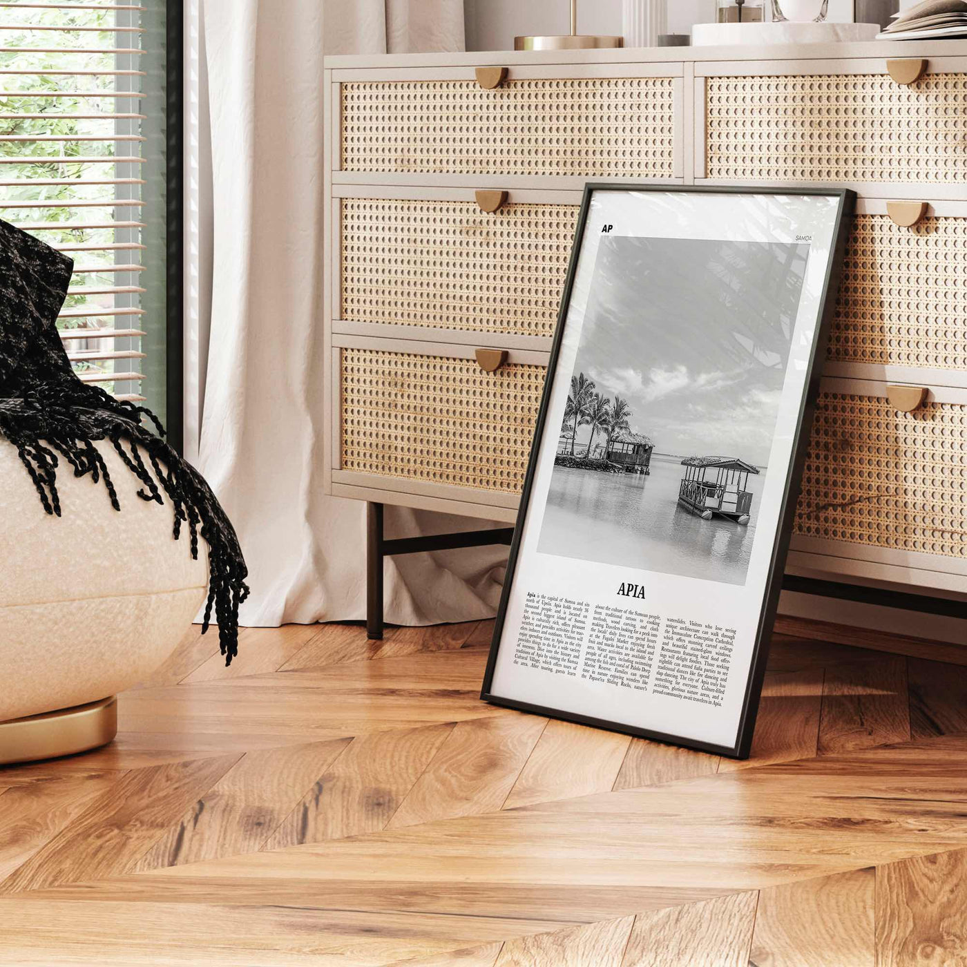 Apia Print Black and White, Apia Wall Art, Apia Poster, Apia Photo, Apia Wall Décor, Apia Map, Samoa