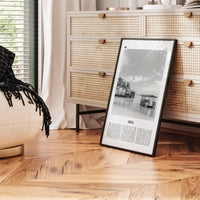 Apia Print Black and White, Apia Wall Art, Apia Poster, Apia Photo, Apia Wall Décor, Apia Map, Samoa