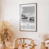Apia Print Black and White, Apia Wall Art, Apia Poster, Apia Photo, Apia Wall Décor, Apia Map, Samoa