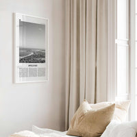 Apollo Bay Print Black and White, Apollo Bay Wall Art, Apollo Bay Poster, Apollo Bay Photo, Apollo Bay Wall Décor, Victoria, Australia