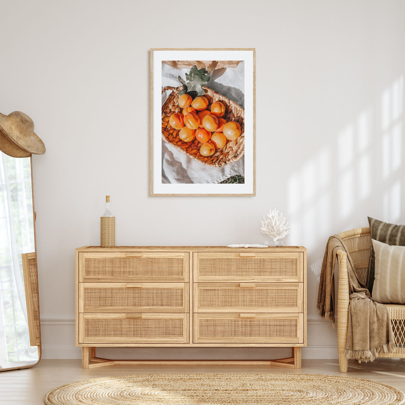 Apricots Photo Color Poster