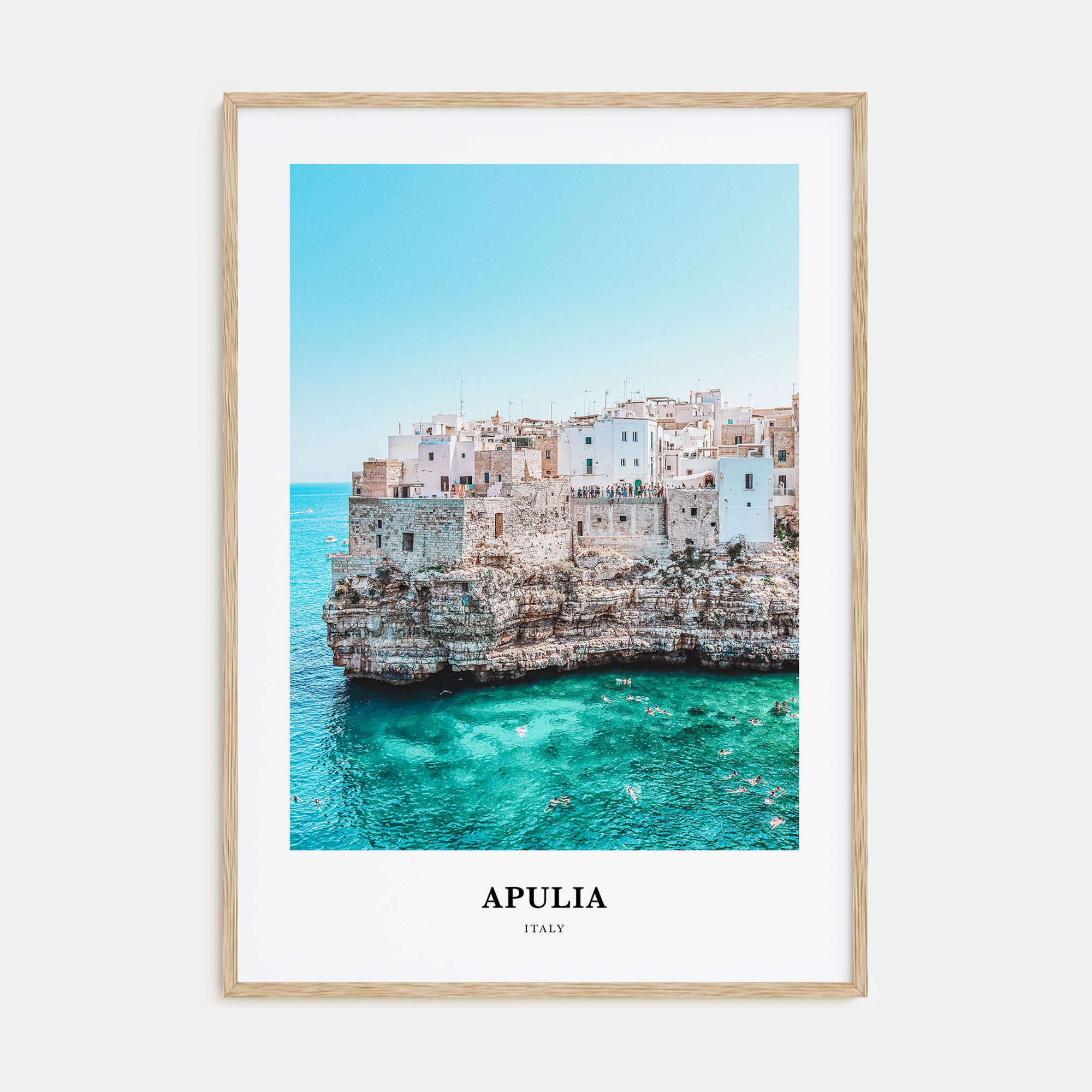 Apulia Portrait Color Poster