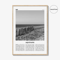 Aquitaine Print Black and White, Aquitaine Wall Art, Aquitaine Poster, Aquitaine Photo, Aquitaine Wall Décor, Aquitaine Map, France