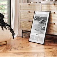 Arecibo Print Black and White No 1, Arecibo Wall Art, Arecibo Poster, Arecibo Photo, Arecibo Wall Décor, Arecibo Map, Puerto Rico