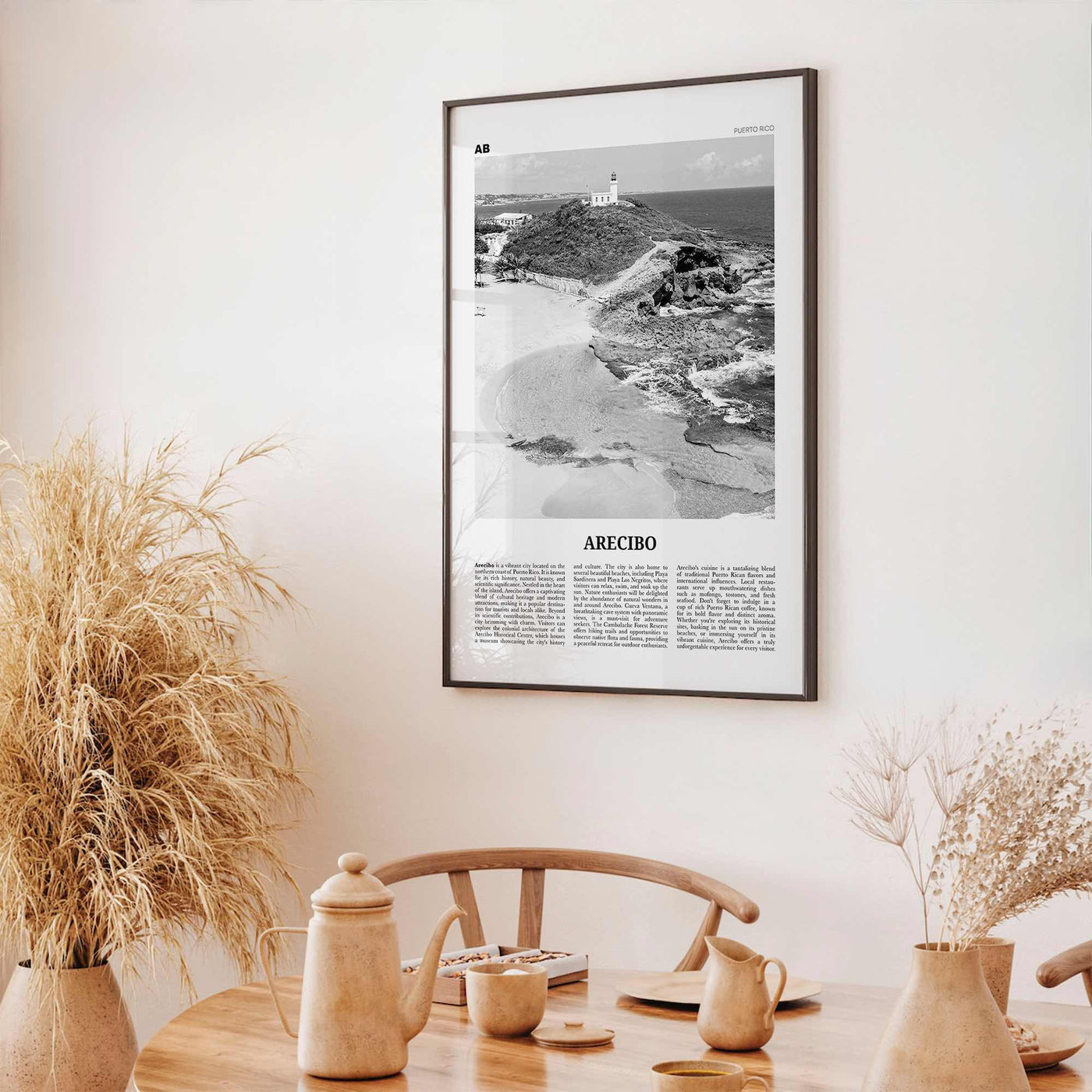 Arecibo Print Black and White No 1, Arecibo Wall Art, Arecibo Poster, Arecibo Photo, Arecibo Wall Décor, Arecibo Map, Puerto Rico