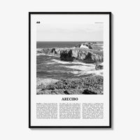 Arecibo Print Black and White No 2, Arecibo Wall Art, Arecibo Poster, Arecibo Photo, Arecibo Wall Décor, Arecibo Map, Puerto Rico