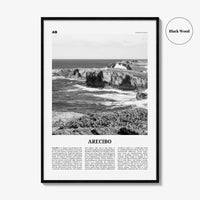 Arecibo Print Black and White No 2, Arecibo Wall Art, Arecibo Poster, Arecibo Photo, Arecibo Wall Décor, Arecibo Map, Puerto Rico