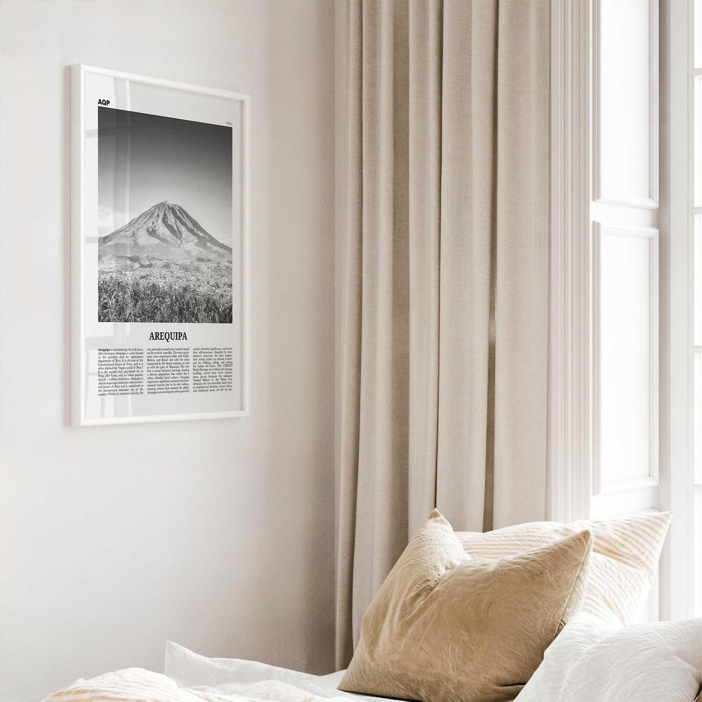 Arequipa Print Black and White, Arequipa Wall Art, Arequipa Poster, Arequipa Photo, Arequipa Wall Decor, Peru, Ariqipa, South America