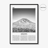 Arequipa Print Black and White, Arequipa Wall Art, Arequipa Poster, Arequipa Photo, Arequipa Wall Decor, Peru, Ariqipa, South America