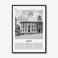 Arezzo Print Black and White, Arezzo Wall Art, Arezzo Poster, Arezzo Photo, Arezzo Map, Arezzo Wall Decor, Italy