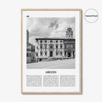 Arezzo Print Black and White, Arezzo Wall Art, Arezzo Poster, Arezzo Photo, Arezzo Map, Arezzo Wall Decor, Italy
