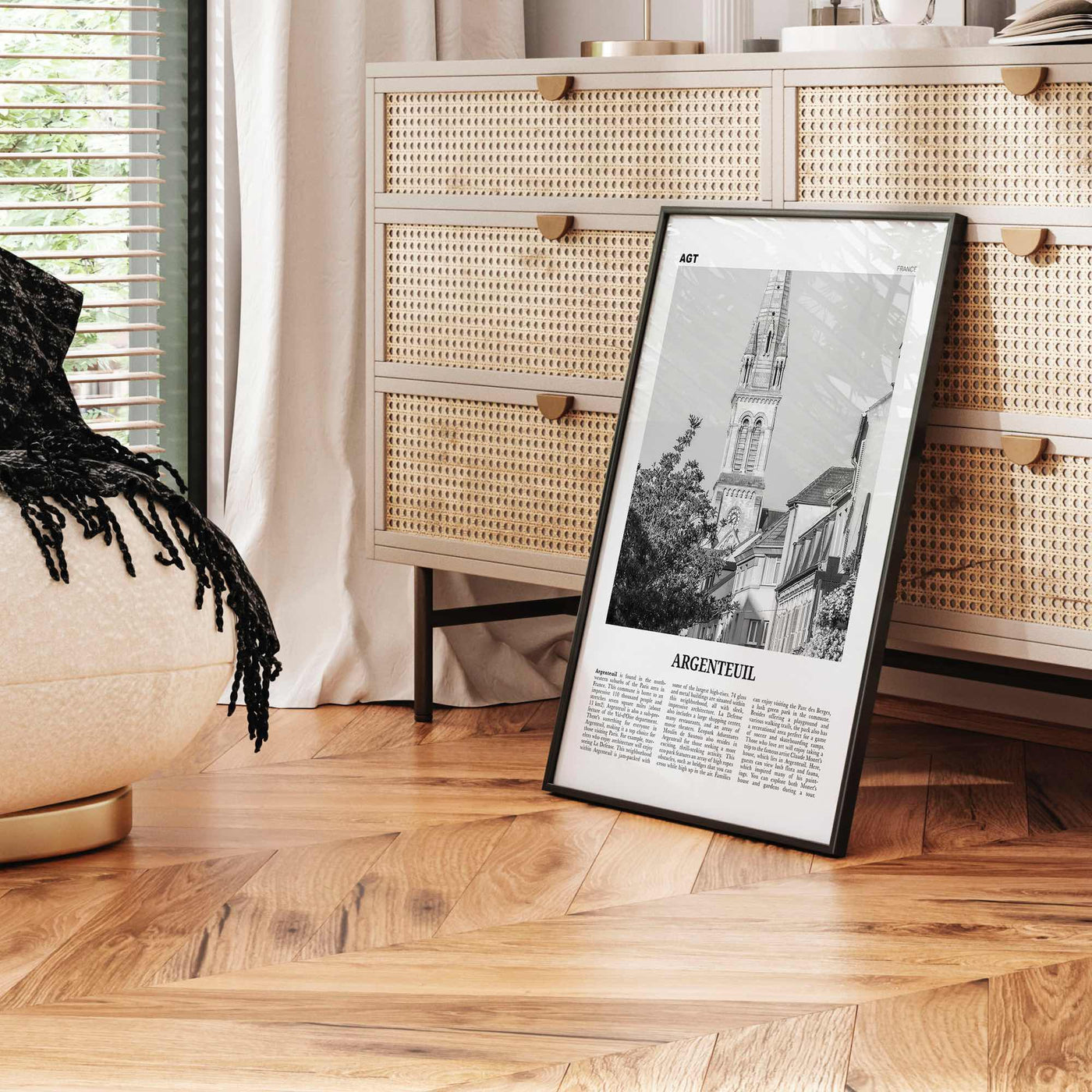 Argenteuil Print Black and White, Argenteuil Wall Art, Argenteuil Poster, Argenteuil Photo, Argenteuil Wall Décor, Argenteuil Map, France